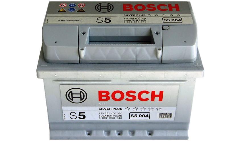 Аккумулятор BOSCH S5 SILVER PLUS 12V 61AH 600A ETN 0(R+) B13 242x175x175mm 14.34kg