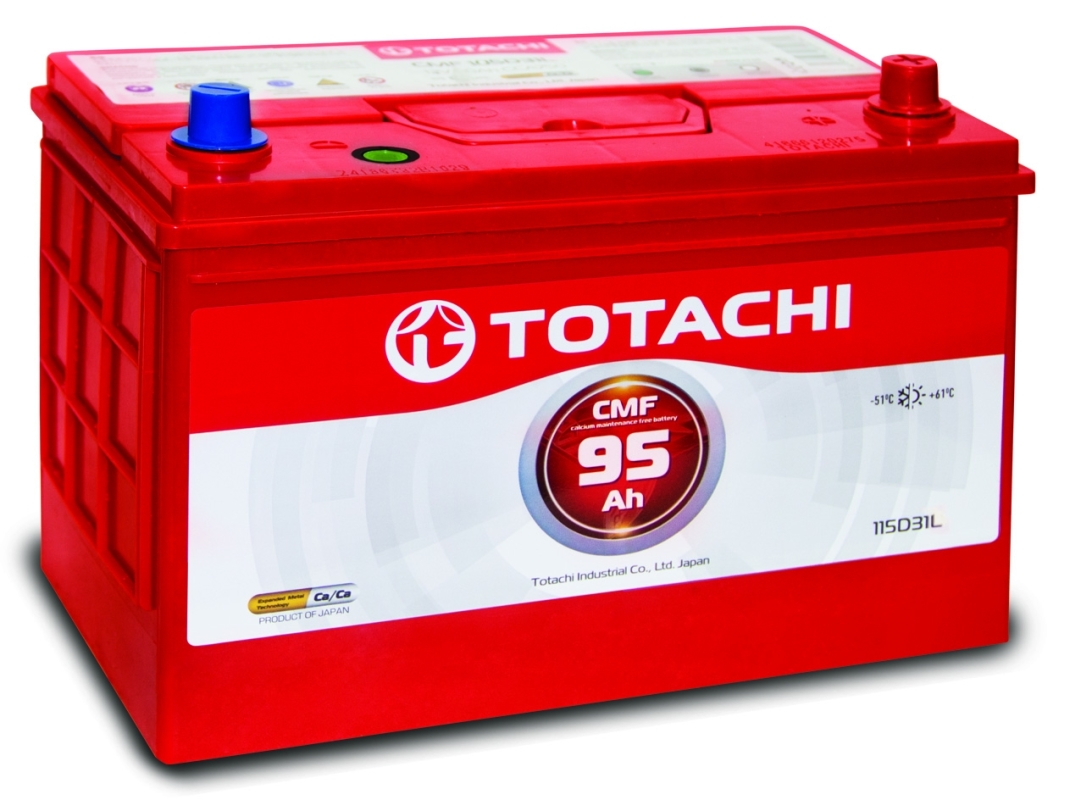 Батарея аккумуляторная 95А/ч 830А 12V обратная поляр. выносные (Азия) клеммы