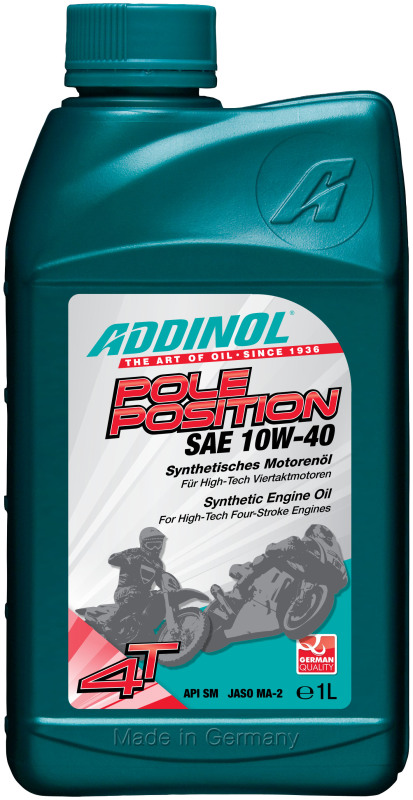Моторное масло ADDINOL Pole Position 10W-40 1л 