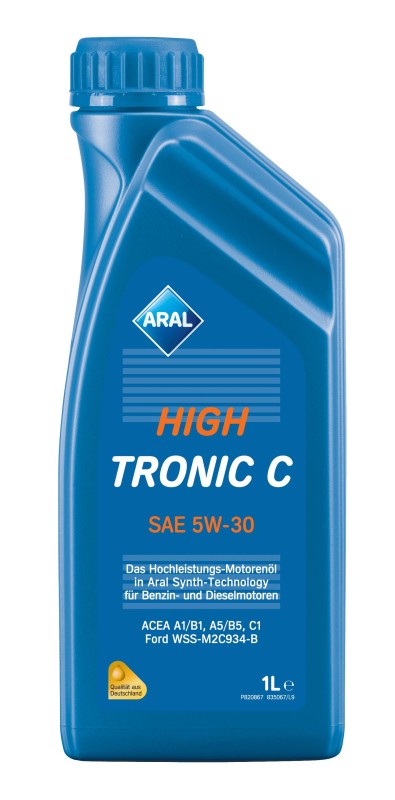 Моторное масло ARAL High Tronic С 5W-30 1л 