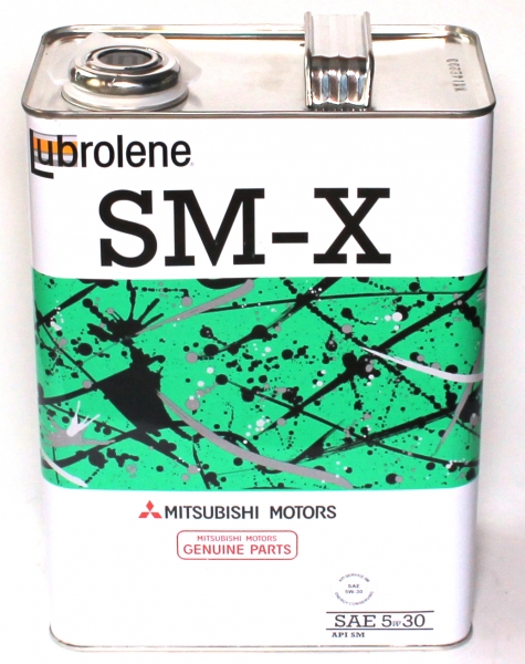 Моторное масло MITSUBISHI Lubrolene SM-X 5W-30 4л 