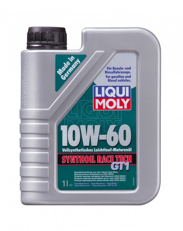 Моторное масло Liqui moly SYNTHOIL RACE TECH GT 1 10W-60 1л 
