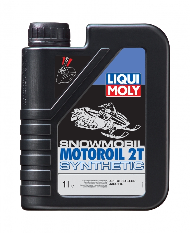 Моторное масло Liqui moly Snowmobil Motoroil 2T 1л 