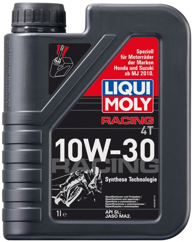 Моторное масло Liqui moly RACING 4T 10W-30 1л 