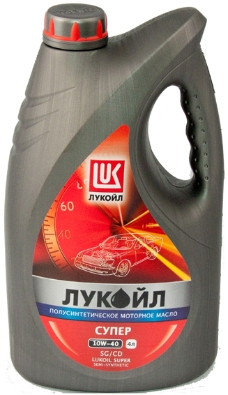 Моторное масло LUKOIL SUPER SEMI-SYNTHETIC 4л 