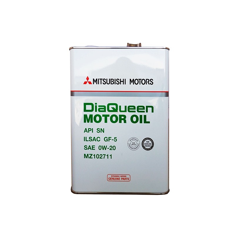 Моторное масло MITSUBISHI DiaQueen 0W-20 4л 