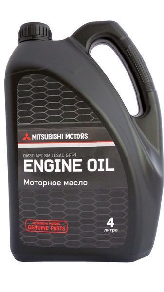 Моторное масло MITSUBISHI Motor Oil API SM 0W-30 4л 