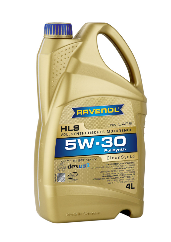 Моторное масло Ravenol HLS 5W-30 4л 