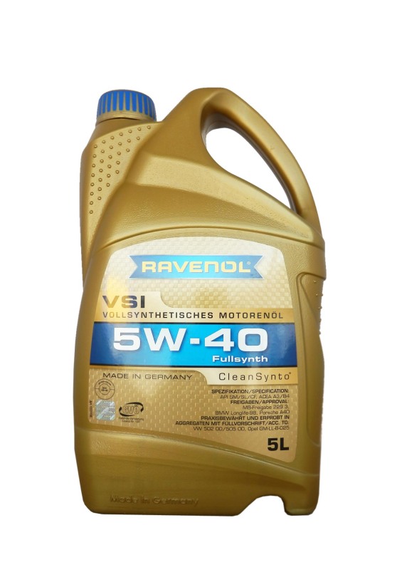 Моторное масло Ravenol VSI 5W-40 5л 
