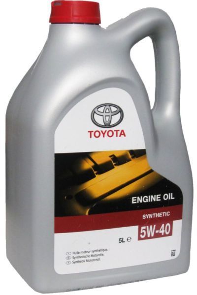 Моторное масло TOYOTA ENGINE OIL 5W-40 5л 