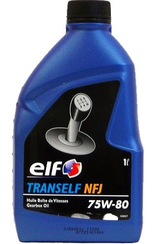 Масло трансмиссионное синтетическое SAE 75W80, TRANSELF NFJ, 1л