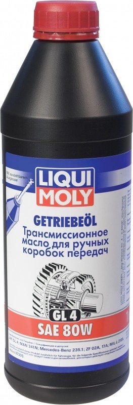 Масло трансм. МКПП Минеральное, 80W GL-4 1л