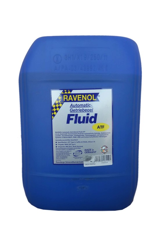 Трансмиссионное масло RAVENOL ATF Fluid (20л)